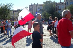 01.08.2020 Ostrowiec. 76. rocznica wybuchu Powstania Warszawskiego / Emilia Sitarska / Radio Kielce