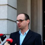 06.08.2020. Kielce. Podsumowanie półrocznej działalności Powiatowej Społecznej Rady ds. Osób Niepełnosprawnych. Na zdjęciu: Paweł Słowik - sekretarz rady / Faustyna Terelak / Radio Kielce