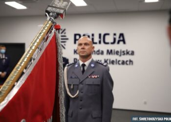 Na zdjęciu - insp. Tomasz Śliwiński / Świętokrzyska Policja