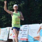 VIII MosirGutwinRun 2020 3 runda. Na zdjęciu: Rafał Gontarczyk – zwycięzca biegu na 10 km / Jarosław Słodkiewicz / MOSiR Ostrowiec