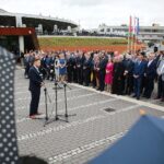 27.08.2020 Kielce. Otwarcie zmodernizowanego dworca autobusowego.Na zdjęciu: Bogdan Wenta - prezydent Kielc / Wiktor Taszłow / Radio Kielce