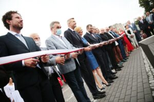 27.08.2020 Kielce. Otwarcie zmodernizowanego dworca autobusowego / Wiktor Taszłow / Radio Kielce