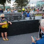 27.08.2020. Kielce. Mieszkańcy zwiedzają zmodernizowany dworzec autobusowy / Wiktor Taszłow / Radio Kielce