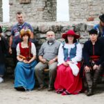 29.08.2020. Chęciny. Historyczne pokazy na zamku / Wiktor Taszłow / Radio Kielce