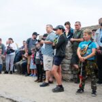 29.08.2020. Chęciny. Historyczne pokazy na zamku / Wiktor Taszłow / Radio Kielce