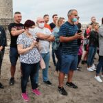 29.08.2020. Chęciny. Historyczne pokazy na zamku / Wiktor Taszłow / Radio Kielce