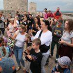 29.08.2020. Chęciny. Historyczne pokazy na zamku / Wiktor Taszłow / Radio Kielce