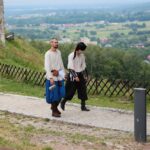 29.08.2020. Chęciny. Historyczne pokazy na zamku / Wiktor Taszłow / Radio Kielce