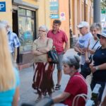 30.08.2020 Kielce. Spacer śladami miejskich pomników / Wiktor Taszłow / Radio Kielce