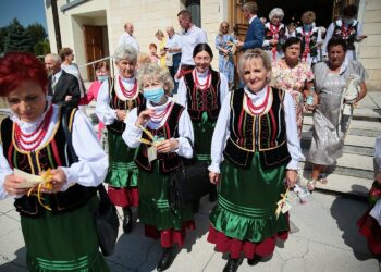 30.08.2020 Morawica. Dożynki / Wiktor Taszłow / Radio Kielce