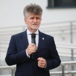 31.08.2020. Wola Morawicka. Otwarcie nowej szkoły i przedszkola. Na zdjęciu: Krzysztof Słoń - senator / Wiktor Taszłow / Radio Kielce