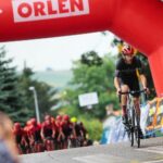 23.08.2020. Kazimierza Wielka. Mistrzostwa Polski w kolarstwie szosowym. / Wiktor Taszłow / Radio Kielce