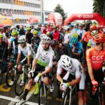 23.08.2020. Kazimierza Wielka. Mistrzostwa Polski w kolarstwie szosowym. / Wiktor Taszłow / Radio Kielce