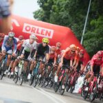 23.08.2020. Kazimierza Wielka. Mistrzostwa Polski w kolarstwie szosowym. / Wiktor Taszłow / Radio Kielce