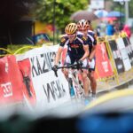 23.08.2020. Kazimierza Wielka. Mistrzostwa Polski w kolarstwie szosowym. / Wiktor Taszłow / Radio Kielce