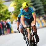 23.08.2020. Kazimierza Wielka. Mistrzostwa Polski w kolarstwie szosowym. / Wiktor Taszłow / Radio Kielce