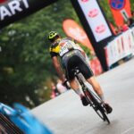 23.08.2020. Kazimierza Wielka. Mistrzostwa Polski w kolarstwie szosowym. / Wiktor Taszłow / Radio Kielce