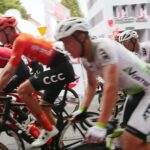 23.08.2020. Kazimierza Wielka. Mistrzostwa Polski w kolarstwie szosowym. / Wiktor Taszłow / Radio Kielce