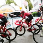 23.08.2020. Kazimierza Wielka. Mistrzostwa Polski w kolarstwie szosowym. / Wiktor Taszłow / Radio Kielce