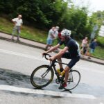 23.08.2020. Kazimierza Wielka. Mistrzostwa Polski w kolarstwie szosowym. / Wiktor Taszłow / Radio Kielce