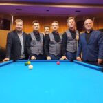 Zespół Nosanu Kielce. Na zdjęciu (od lewej): Marcin Krzemiński - honorowy prezes PZBil, Karol Skowerski, Sebastian Batkowski, Tomasz Kapłan, Michał Turkowski, Bogdan Wołkowski - trener / PZBil