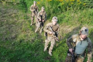 05.09.2020. Małogoszcz. Ćwiczenia Szkolnej Grupy Przysposobienia Obronnego ORLĘTA POLAND COMMANDO LOK SURVIVAL-MILITARY / Jacek Szymański