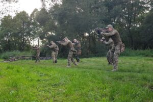 05.09.2020. Małogoszcz. Ćwiczenia Szkolnej Grupy Przysposobienia Obronnego ORLĘTA POLAND COMMANDO LOK SURVIVAL-MILITARY / Jacek Szymański