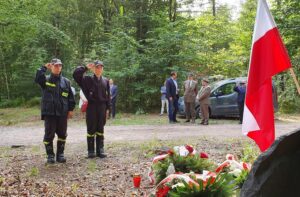 13.09.2020 Zgórsko. Uroczystości upamiętniające żołnierzy Polskiego Państwa Podziemnego / Marta Sowińska