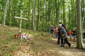 13.09.2020 Zgórsko. Uroczystości upamiętniające żołnierzy Polskiego Państwa Podziemnego / Marta Sowińska