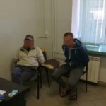 22.09.2020. Kielce. Zatrzymani mężczyźni / policja świętokrzyska