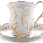 15.09.2020 Ćmielów. Jubileuszowa kolekcja filiżanek. Afrodyta, fason Rococo / Polskie Fabryki Porcelany „Ćmielów” i „Chodzież” S.A.