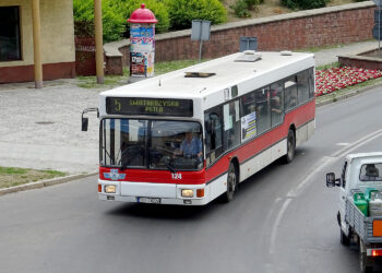 Autobus MPK Ostrowiec Św. / Emilia Sitarska / Radio Kielce