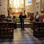 18.09.2020. Szaniec. XXVI Międzynarodowy Festiwal Muzyczny im. Krystyny Jamroz w Busku Zdroju. Benefis Jerzego Cygana w kościele w Szańcu. Kwintet Jerzego Cygana / Dorota Klusek / Radio Kielce