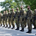 13.09.2020 Kielce. Przysięga kolejnych żołnierzy 10 ŚBOT / st.szer. Daniel Woś / ŚBOT