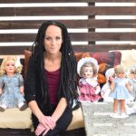 09.09.2020. Stąporków. Kolekcja lalek Weroniki Buczek. Na zdjęciu: Weronika Buczek / Magdalena Galas-Klusek / Radio Kielce