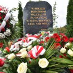 25.09.2020. Lipa. Uroczyste odsłonięcie obelisku poświęconego żołnierzom / Magdalena Galas-Klusek / Radio Kielce