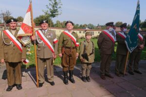 13.09.2020. Wąchock. Uroczystości upamiętniające żołnierzy ze Świętokrzyskich Zgrupowań Partyzanckich „Ponury - Nurt” / Anna Głąb / Radio Kielce