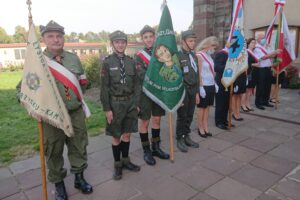 13.09.2020. Wąchock. Uroczystości upamiętniające żołnierzy ze Świętokrzyskich Zgrupowań Partyzanckich „Ponury - Nurt” / Anna Głąb / Radio Kielce