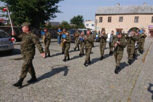 13.09.2020. Wąchock. Uroczystości upamiętniające żołnierzy ze Świętokrzyskich Zgrupowań Partyzanckich „Ponury - Nurt” / Anna Głąb / Radio Kielce