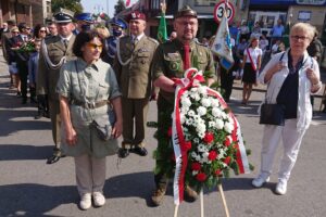 13.09.2020. Wąchock. Uroczystości upamiętniające żołnierzy ze Świętokrzyskich Zgrupowań Partyzanckich „Ponury - Nurt” / Anna Głąb / Radio Kielce