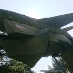 21.09.2020 Skarżysko. Muzeum im. Orła Białego. Wyrzutnia rakiet S-2 SOPKA / Anna Głąb / Radio Kielce