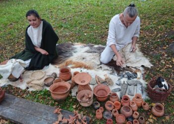 26.09.2020 Skarżysko. Piknik archeologiczny w Muzeum im. Orła Białego / Anna Głąb / Radio Kielce