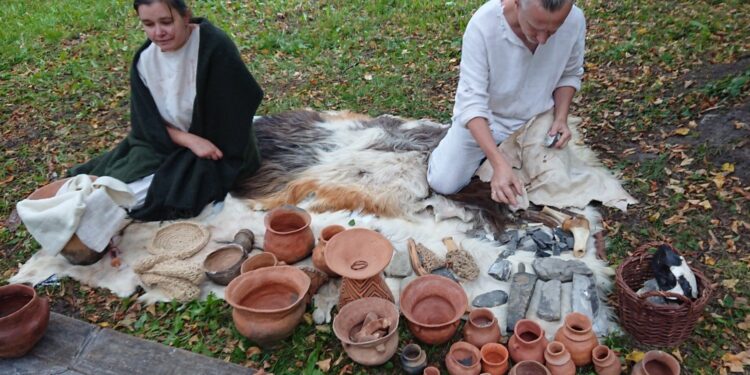 26.09.2020 Skarżysko. Piknik archeologiczny w Muzeum im. Orła Białego / Anna Głąb / Radio Kielce