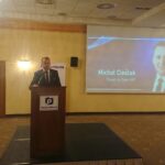 06.09.2020. Kielce. Zjazd wojewódzki Porozumienia. Na zdjęciu: Michał Cieślak - poseł Porozumienia / Michał Kita / Radio Kielce