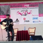 05.09.2020 Jędrzejów. Festiwal Sztuk im. Ludwika Paka. Na zdjęciu: Tomasz Wachnowski - muzyk / Ewa Pociejowska-Gawęda / Radio Kielce