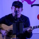 05.09.2020 Jędrzejów. Festiwal Sztuk im. Ludwika Paka. Na zdjęciu: Tomasz Wachnowski - muzyk / Ewa Pociejowska-Gawęda / Radio Kielce