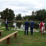 06.09.2020. Mieronice. Otwarcie salonu hamakowego / Ewa Pociejowska-Gawęda / Radio Kielce