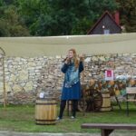 06.09.2020. Leśnica. Koncert charytatywny dla Ani Sosnowskiej. Na zdjęciu: Anna Maria Kosik - aktorka teatralna i filmowa / Ewa Pociejowska-Gawęda / Radio Kielce