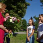 11.09.2020 Jędrzejów. Konferencja wiceminister Anny Krupki w Jędrzejowie. Na zdjęciu: Anna Krupka -wiceminister sportu / Ewa Pociejowska-Gawęda / Radio Kielce