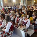 13.09.2020. Jędrzejów. Dożynki. Msza święta w kościele Św. Trójcy / Ewa Pociejowska-Gawęda / Radio Kielce